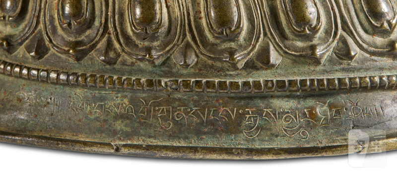 STATUE DE VAJRADHARA EN BRONZE  OUEST DU TIBET, XVE-XVIE SIÈCLE - 图8